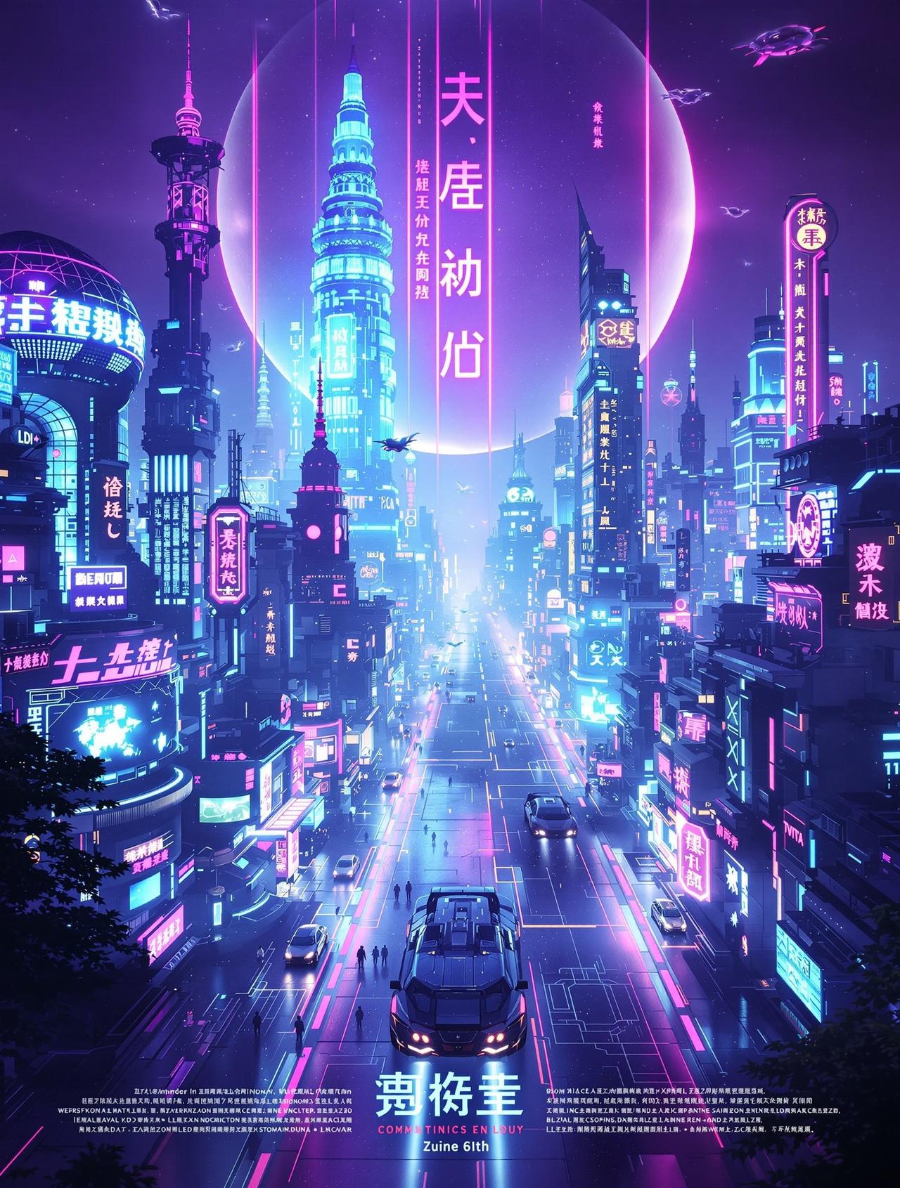午夜影院出品剧情片《量子迷城》海报